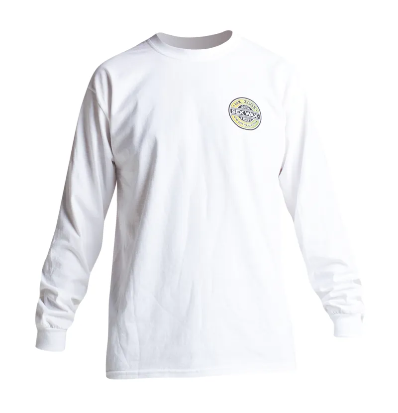 Sexwax Tee Long Sleeve The Fade-White-S 2020